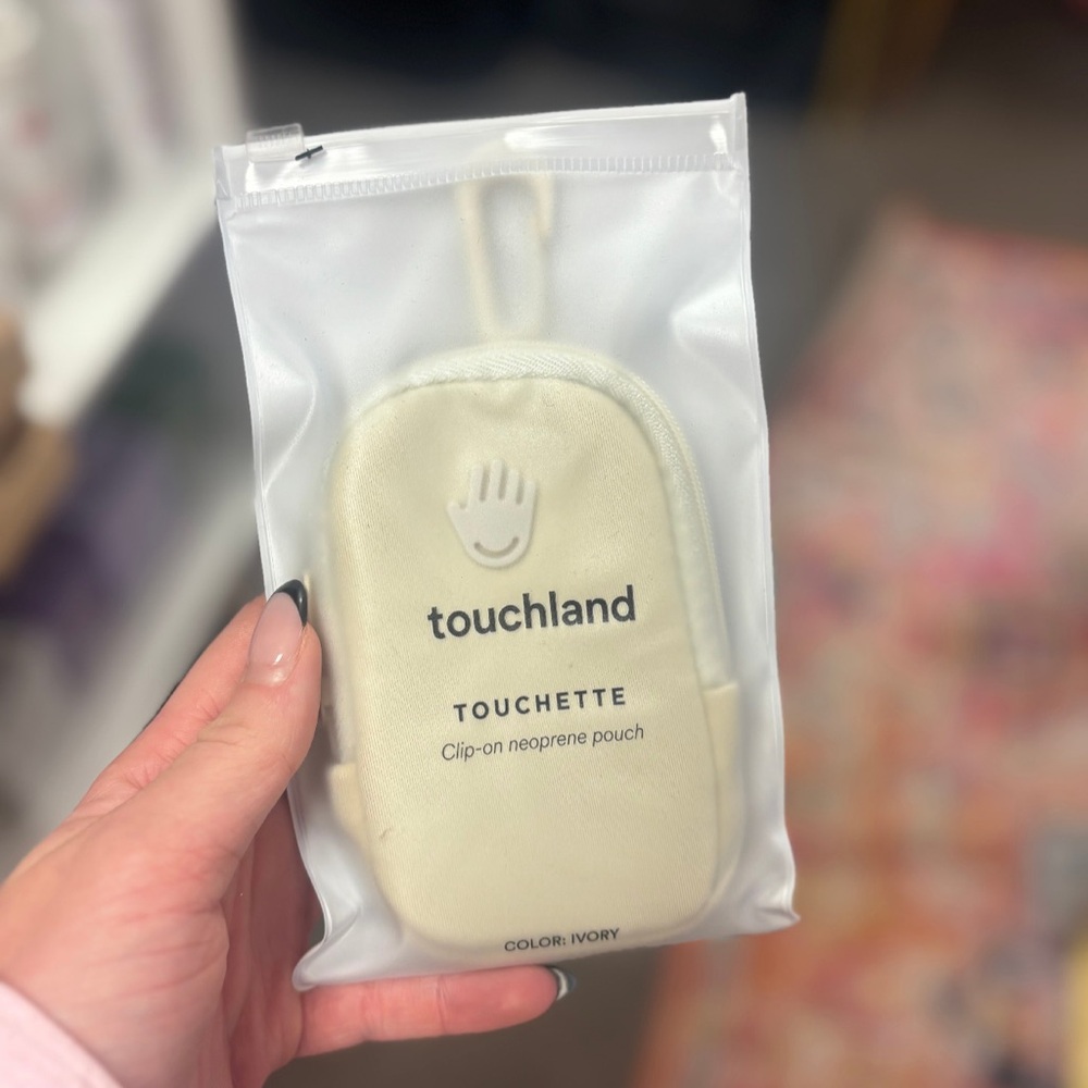 Ivory Touchette Pouch